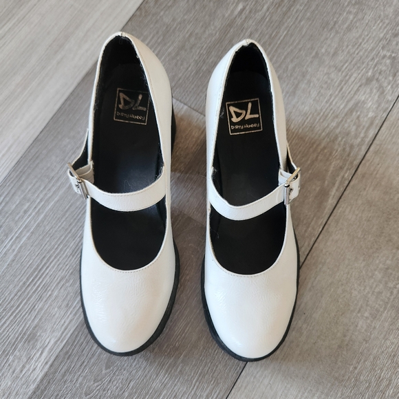 Dirty laundry heeled Mary Jane shoes - Picture 4 of 8